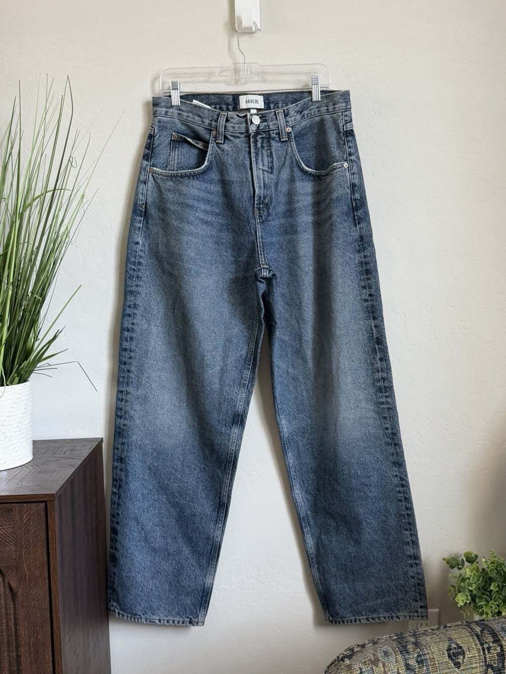 AGOLDE Fusion Jeans Men’s 30x32 Medium Wash Straight Leg 100% Cotton